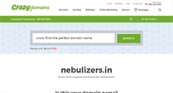 Desktop Screenshot of nebulizers.in